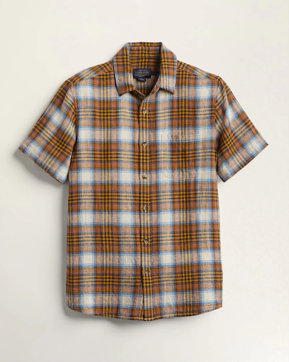 MEN'S SHORT-SLEEVE DAWSON LINEN SHIRT