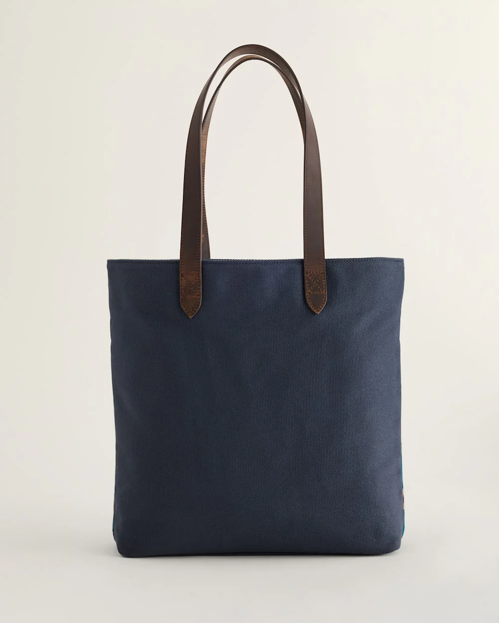 DIAMOND DESERT WOOL/LEATHER MARKET TOTE