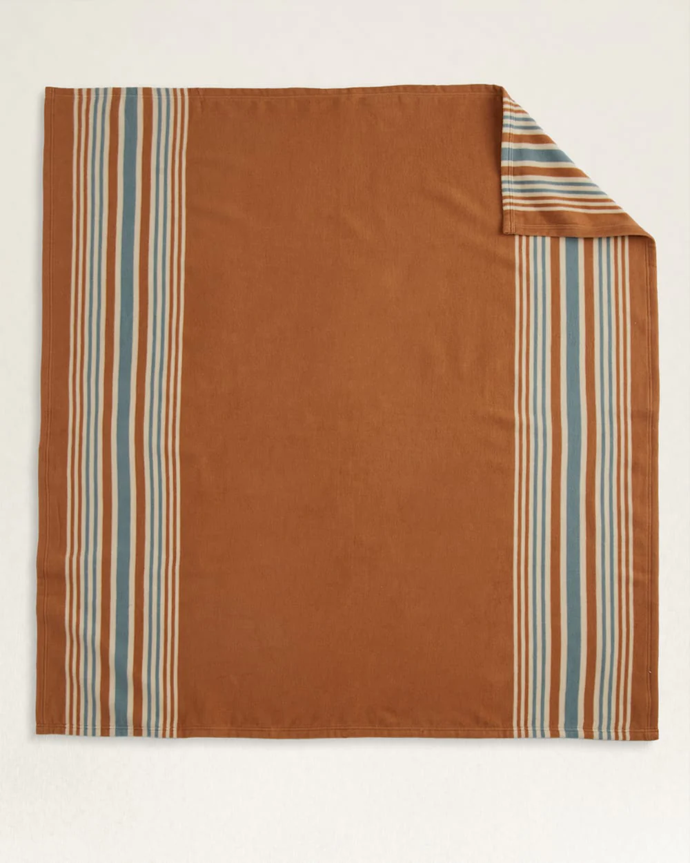 SAN MARINO/STRIPE ORGANIC COTTON THROW GIFT PACK