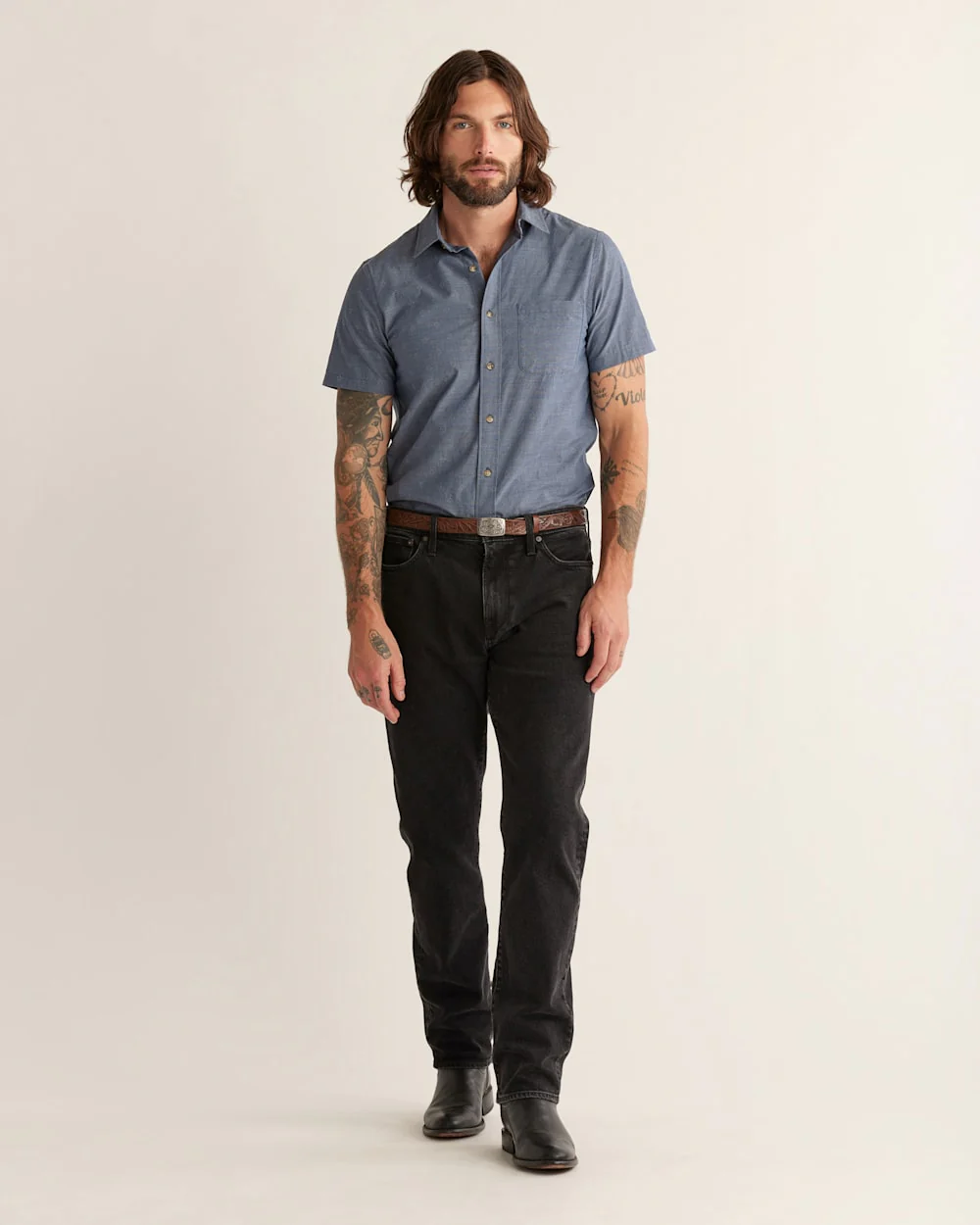 MEN'S COLFAX DIAMOND DOBBY COTTON SHIRT