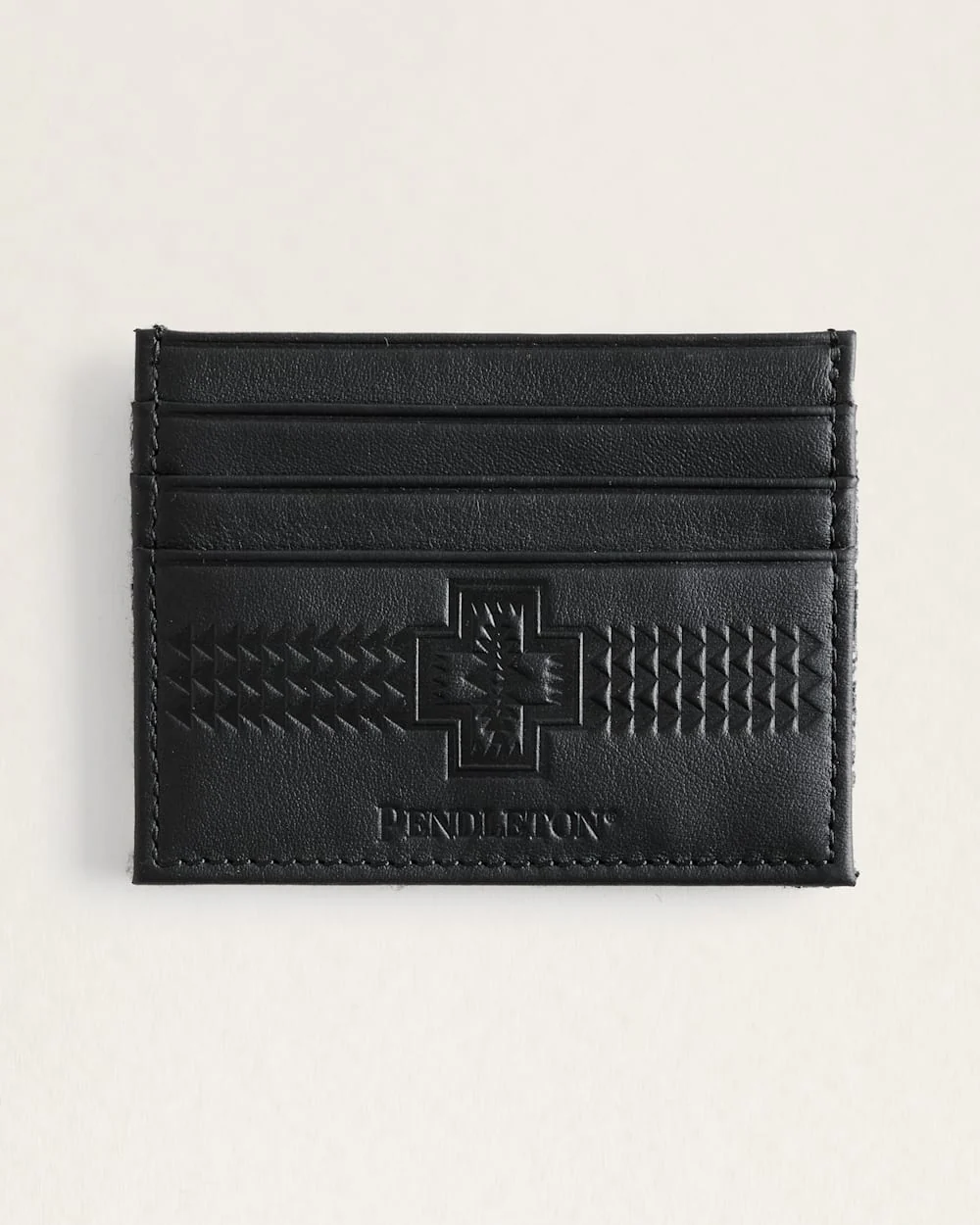 ROCK POINT WOOL/LEATHER SLIM WALLET