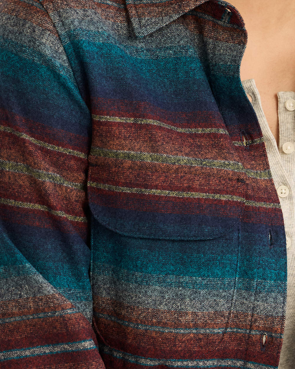 WOMEN'S STRIPED BOARD SHIRT