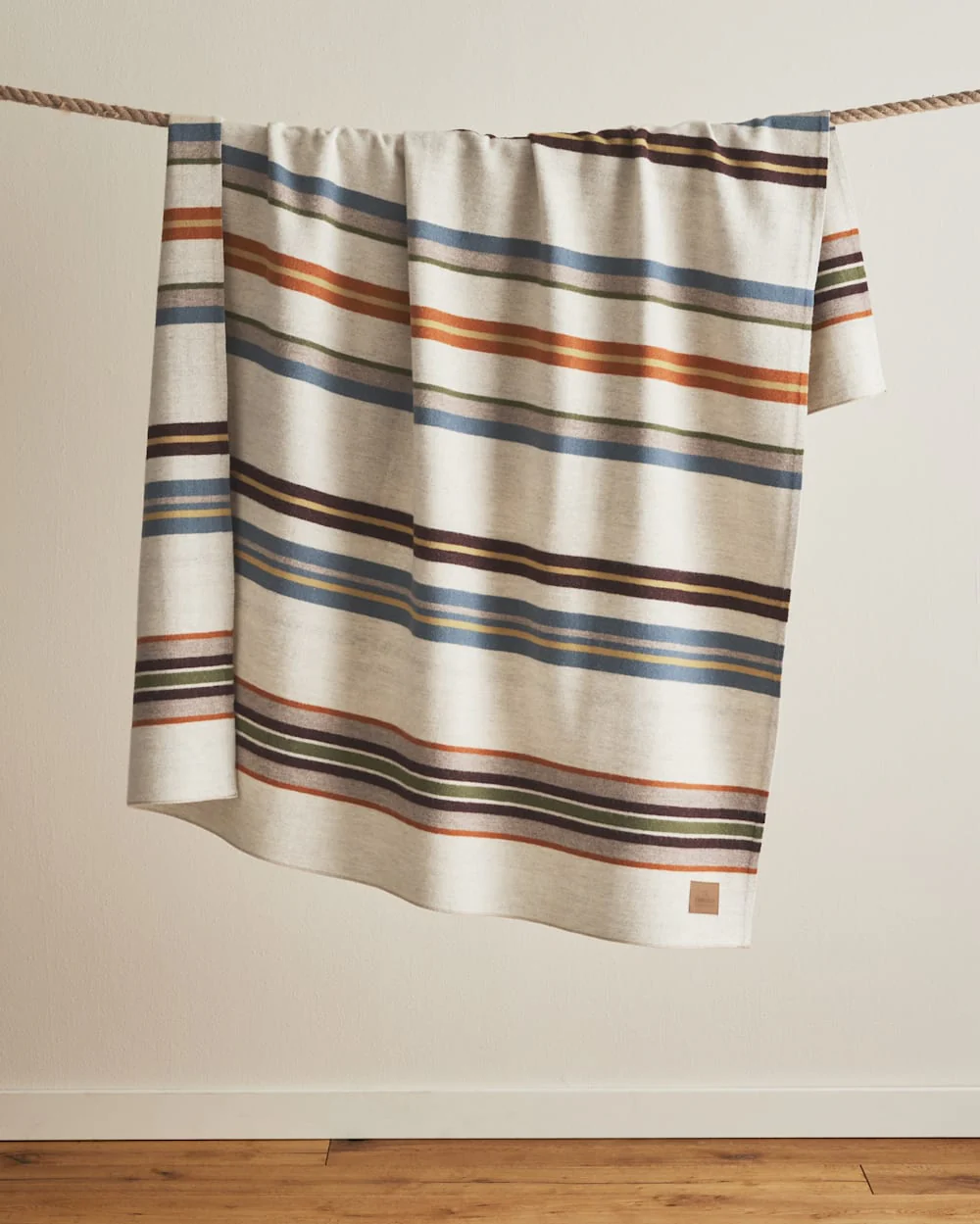 BRIDGER STRIPE WOOL THROW