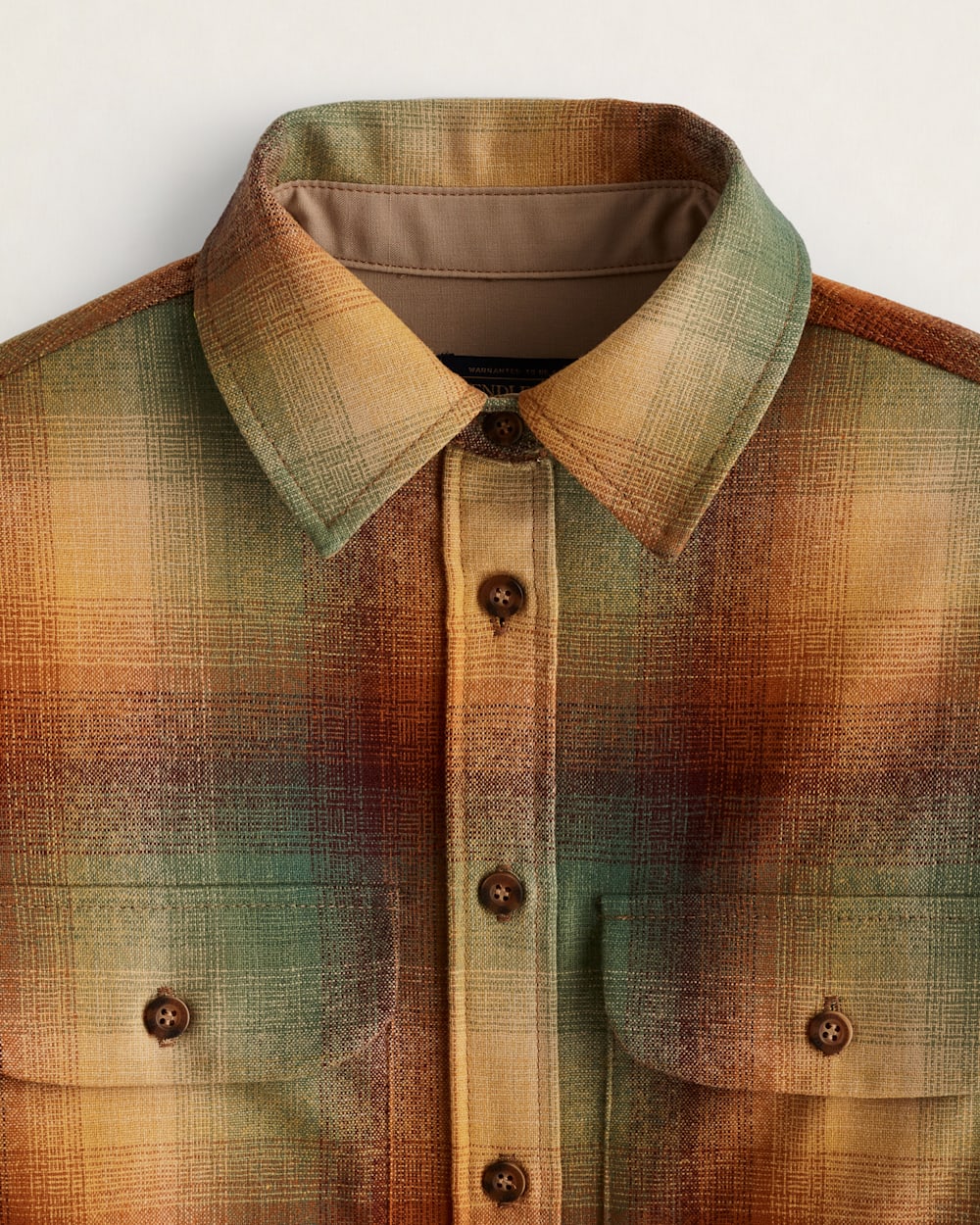 WOMEN'S PLAID CROPPED SHIRT