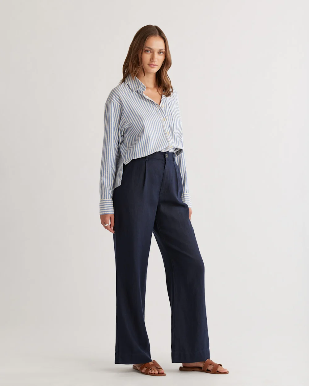 WOMEN'S BIRCH BAY LINEN TROUSER PANTS