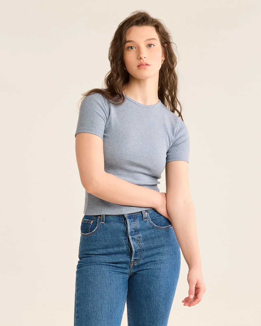 WOMEN'S PIMA COTTON BABY TEE