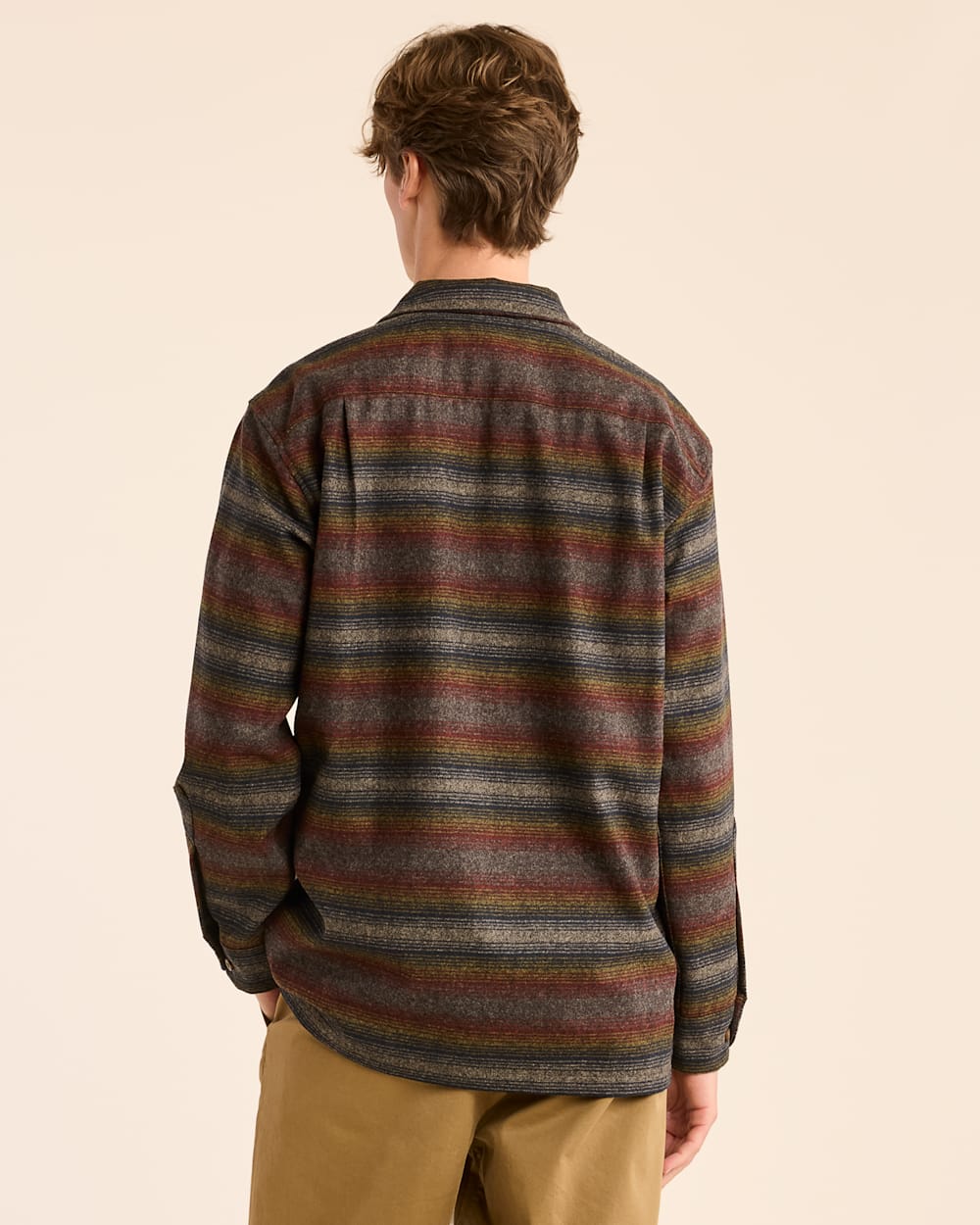 MEN'S STRIPE BOARD SHIRT
