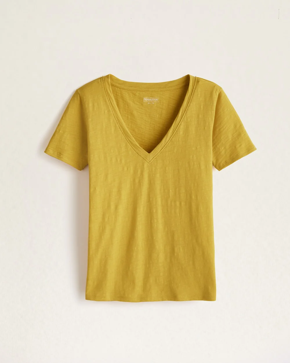 WOMEN'S SHORT-SLEEVE COTTON SLUB TEE