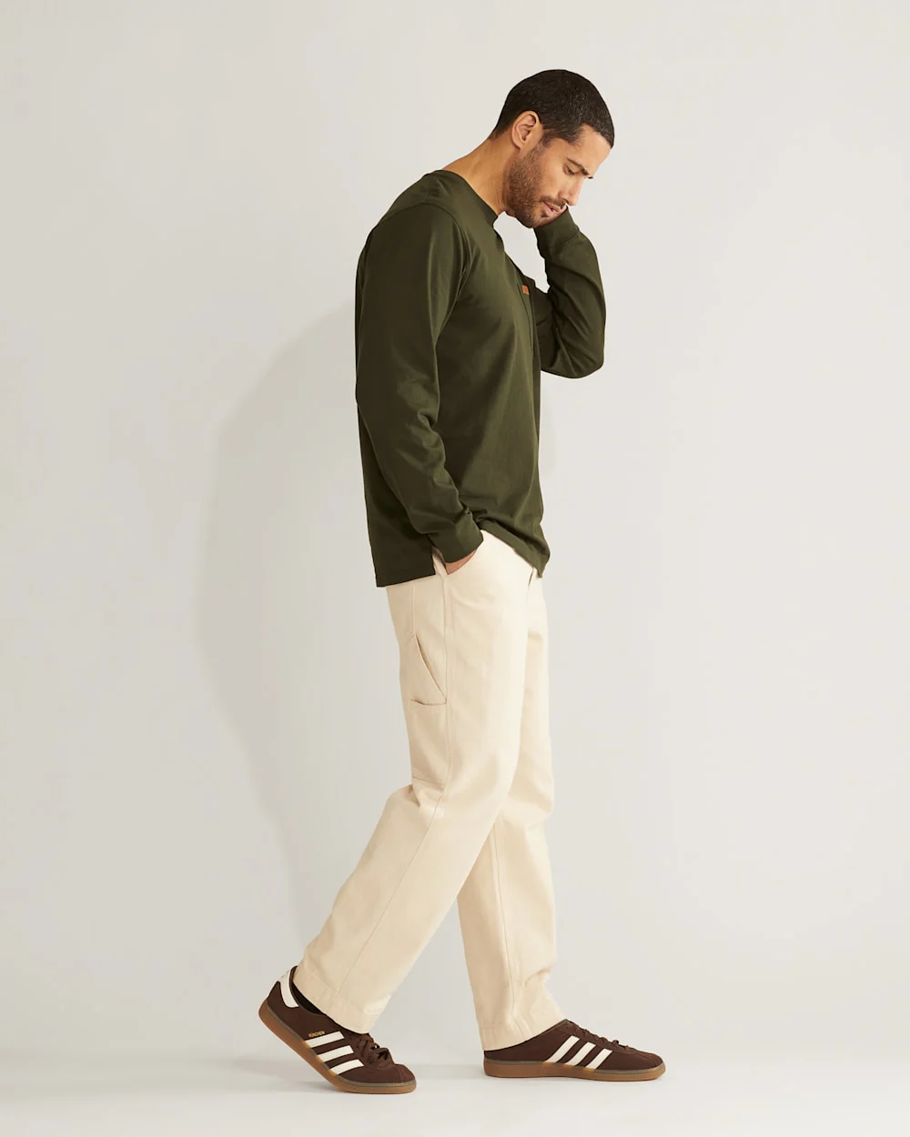 MEN'S LONG-SLEEVE DESCHUTES POCKET TEE