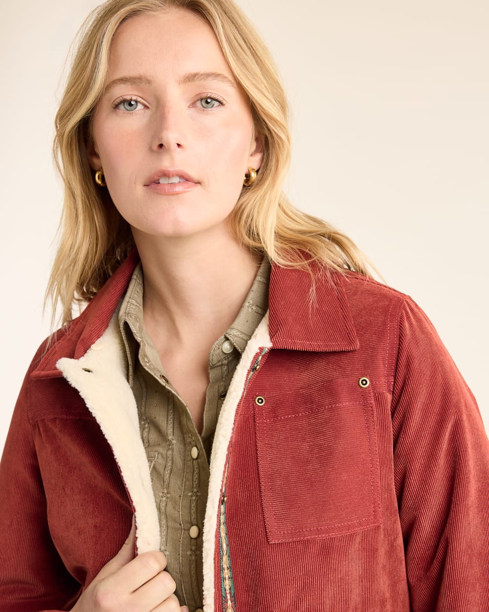 WOMEN'S WIND RIVER CORDUROY TRUCKER JACKET
