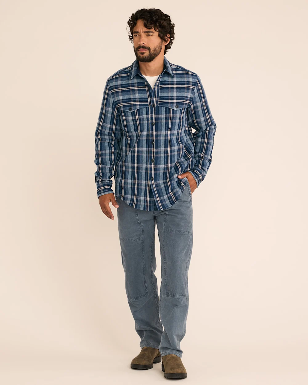MEN'S PLAID WESTON PAWPINE SHIRT