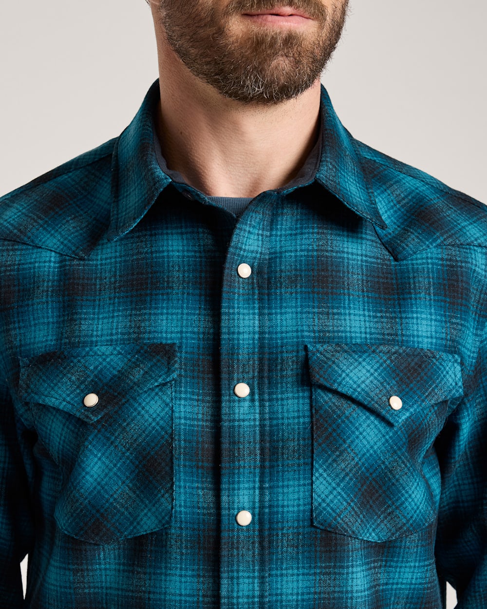 MEN'S PLAID SNAP-FRONT WESTERN CANYON SHIRT