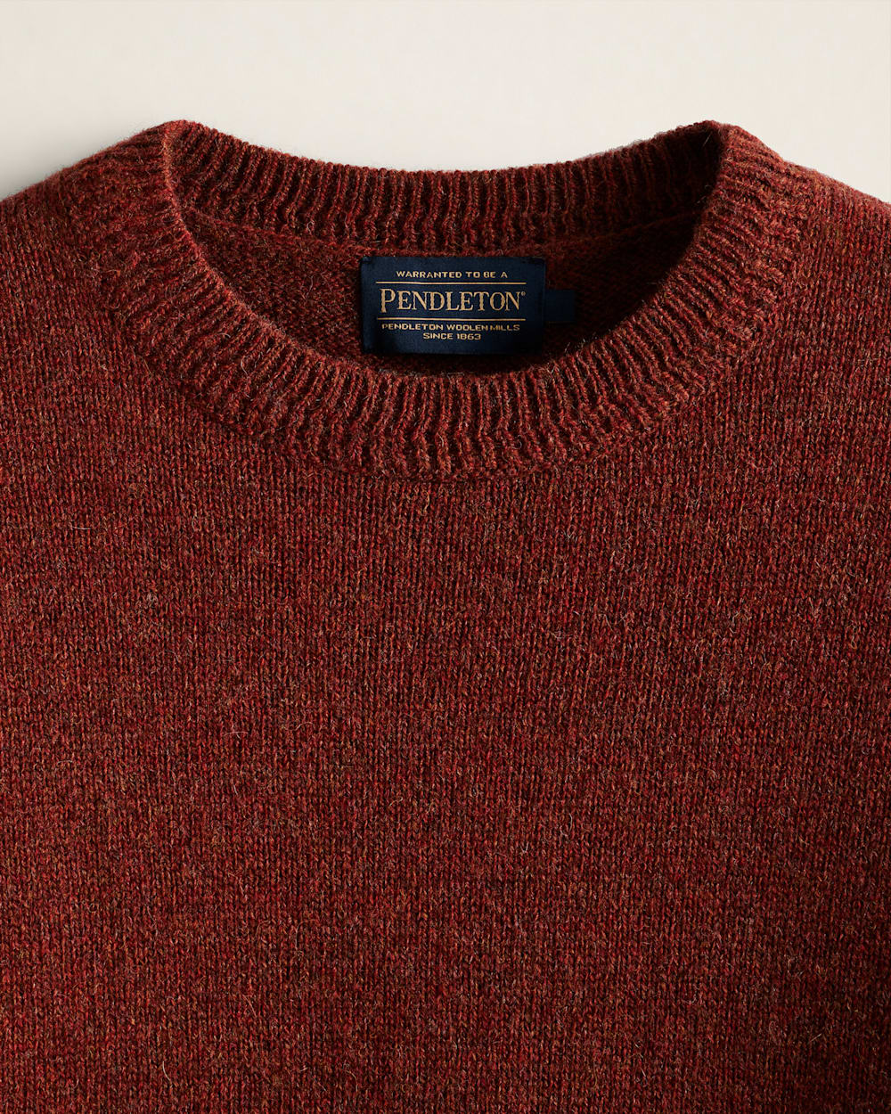 MEN'S SHETLAND COLLECTION SWEATER