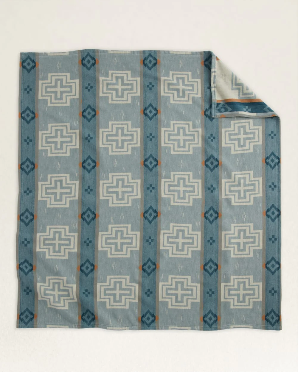 SAN MARINO/STRIPE ORGANIC COTTON THROW GIFT PACK