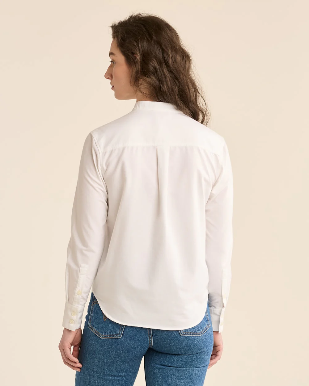 WOMEN'S OXFORD TUXEDO SHIRT