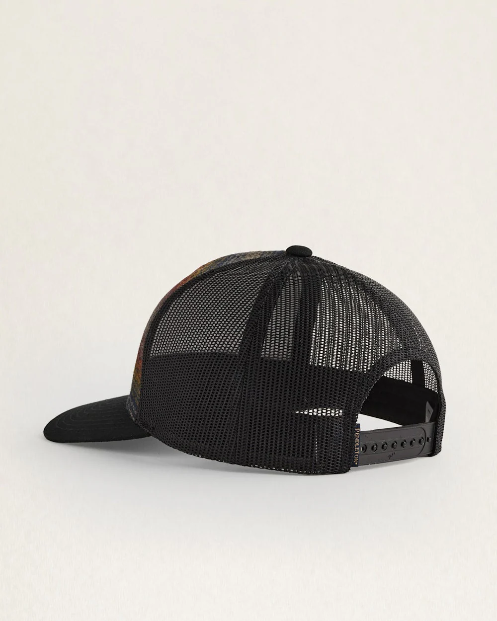OMBRE STRIPE WOOL TRUCKER HAT