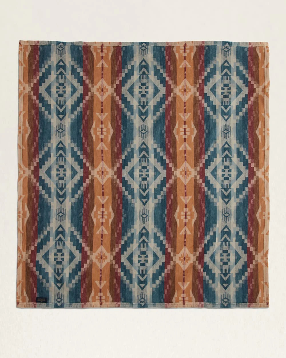 CARICO LAKE/STRIPE ORGANIC COTTON THROW GIFT PACK