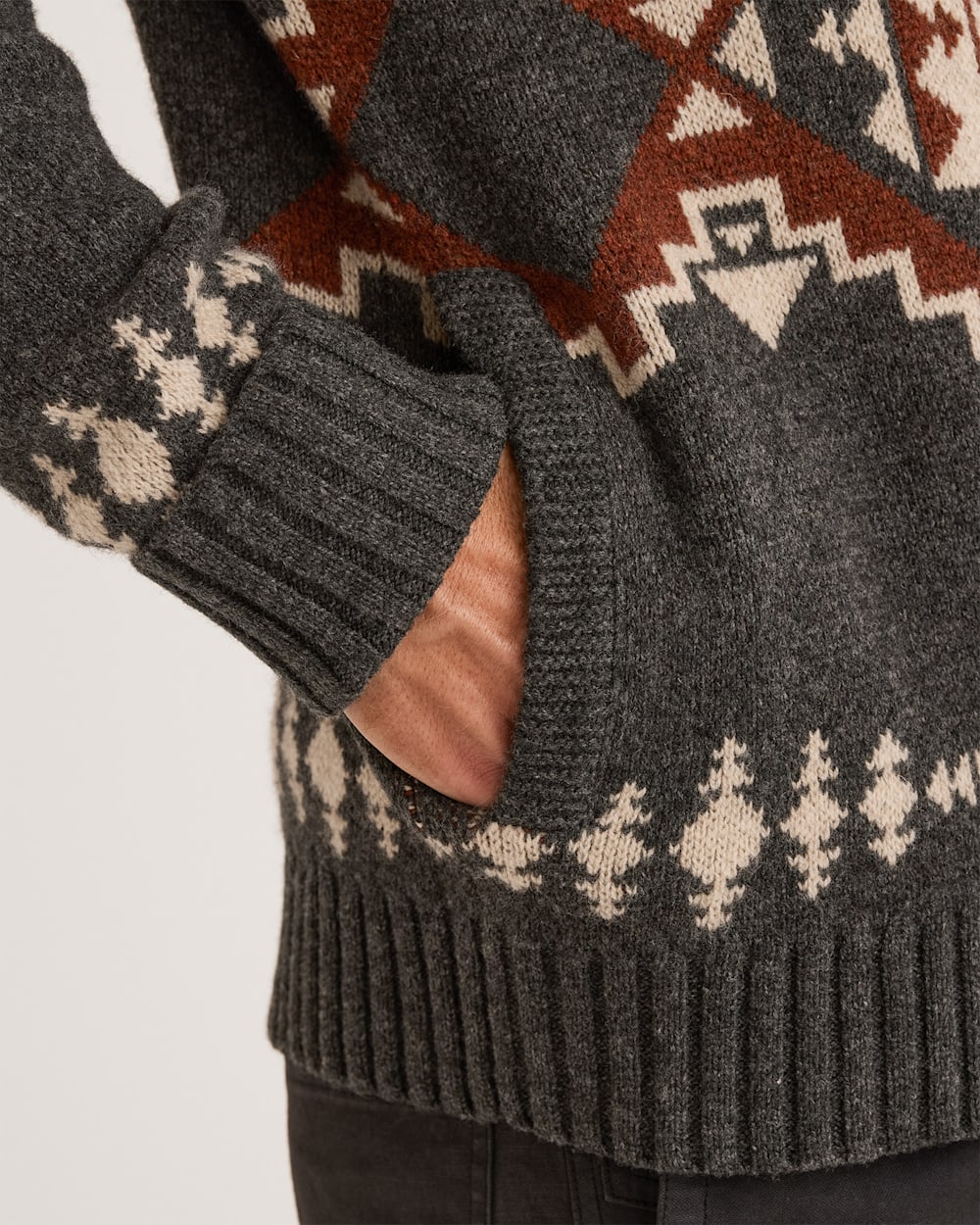 MEN'S FOUR CORNERS LAMBSWOOL CARDIGAN