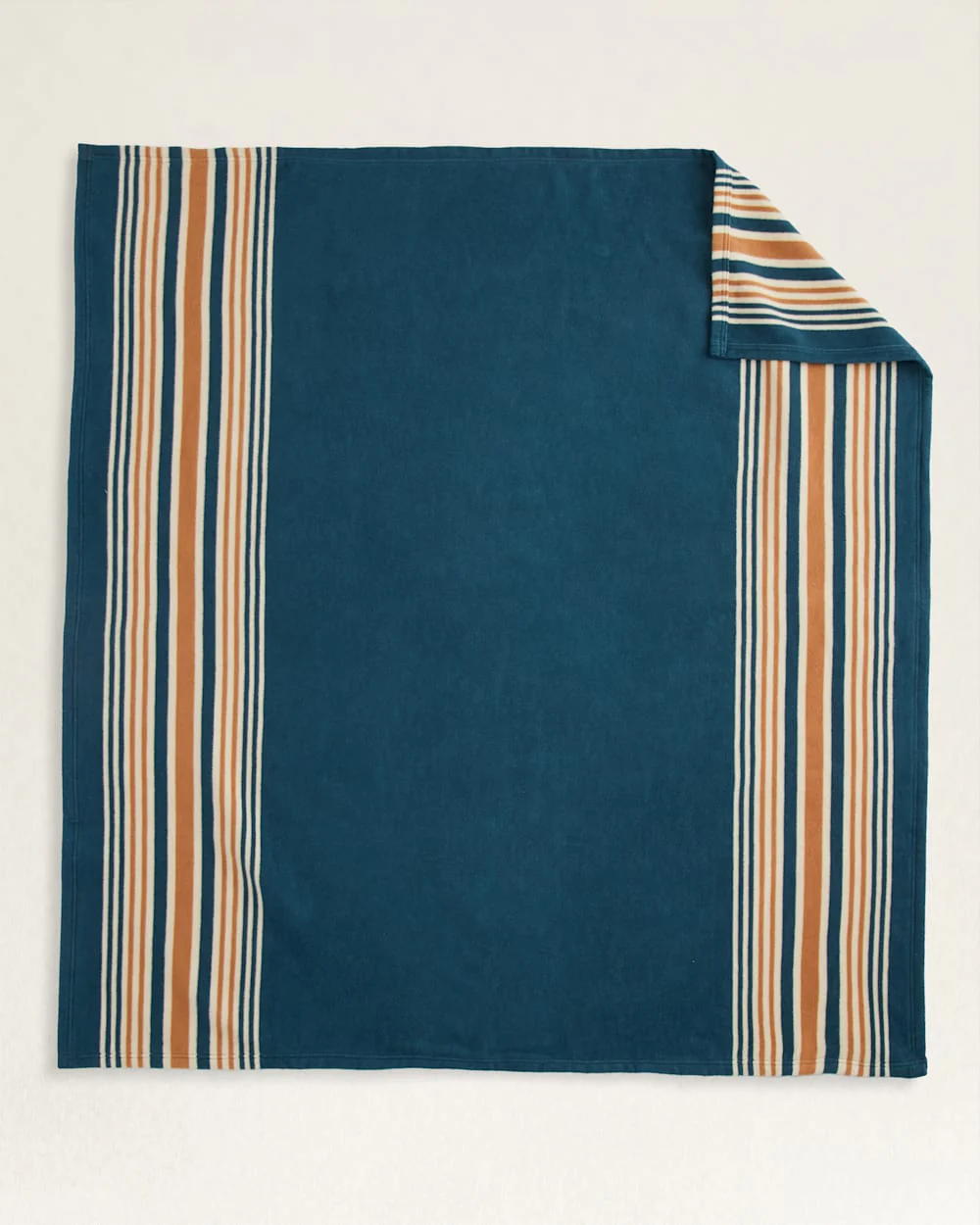SAN MARINO/STRIPE ORGANIC COTTON THROW GIFT PACK
