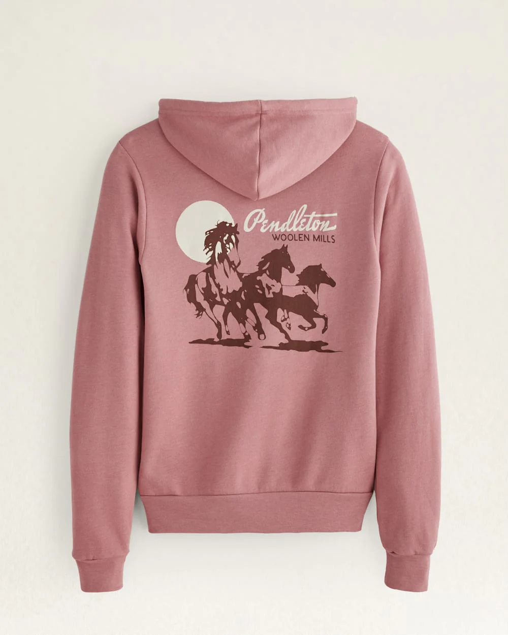 WOMEN'S WESTERN GRAPHIC ZIP HOODIE