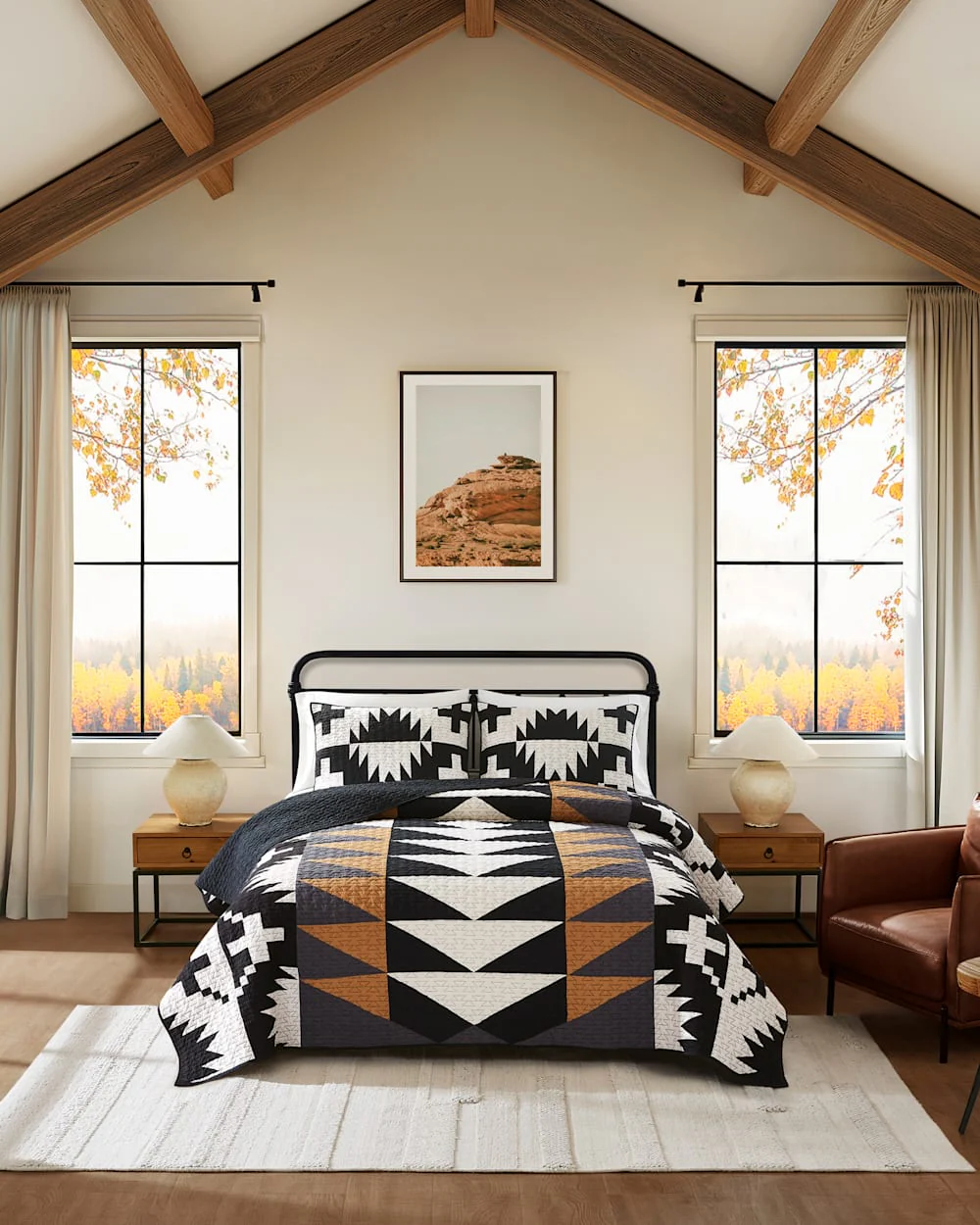 SPIDER ROCK COVERLET SET