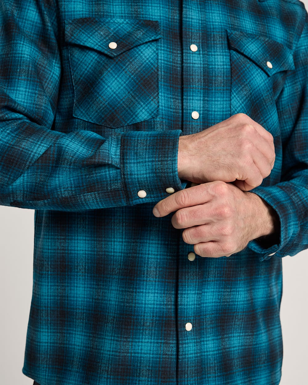 MEN'S PLAID SNAP-FRONT WESTERN CANYON SHIRT