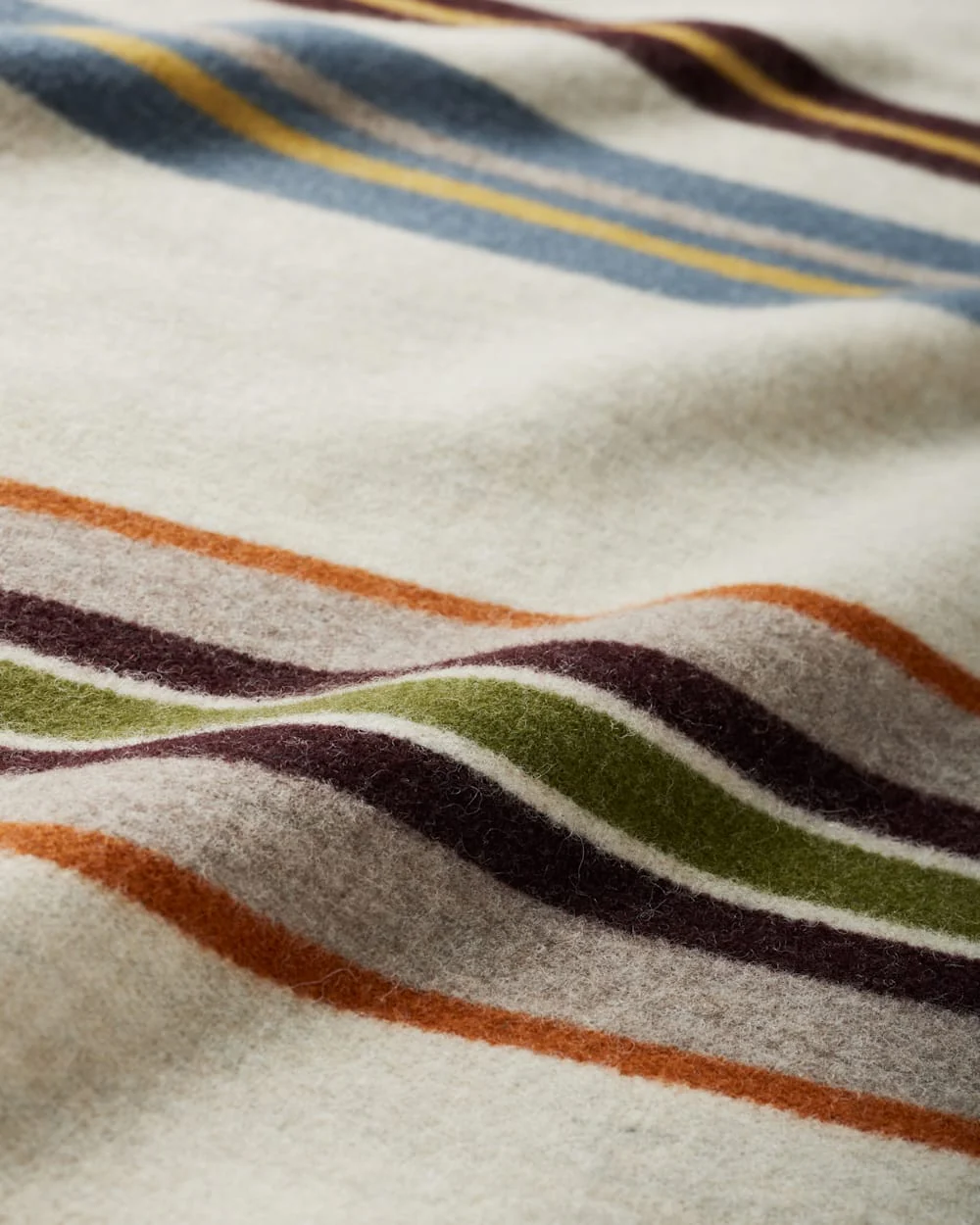 BRIDGER STRIPE WOOL THROW