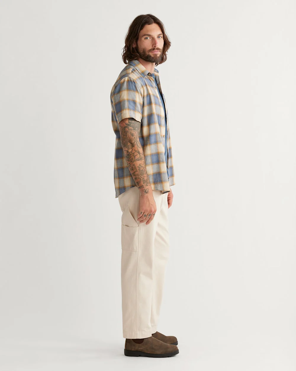 MEN'S SHORT-SLEEVE DAWSON LINEN SHIRT