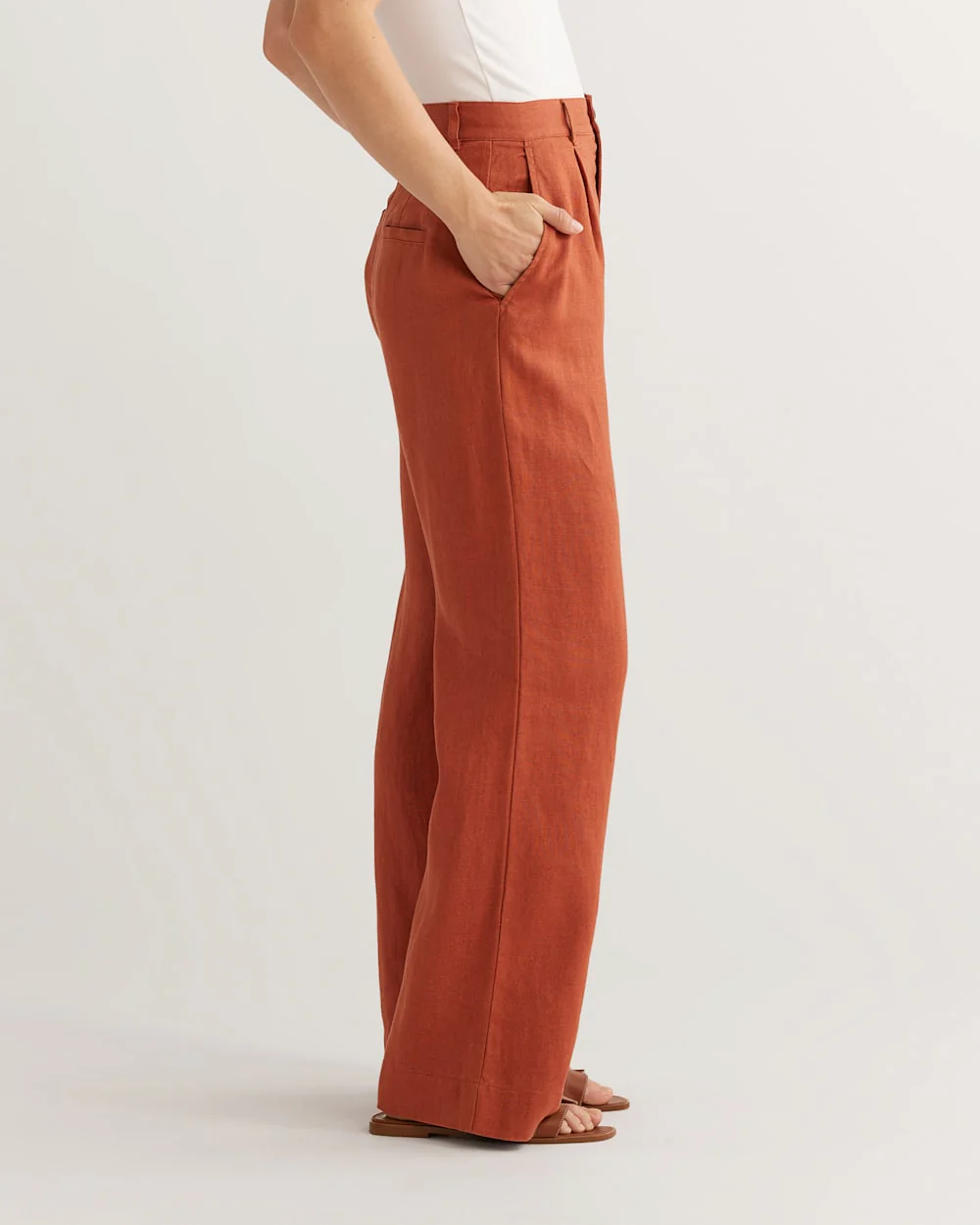 WOMEN'S BIRCH BAY LINEN TROUSER PANTS