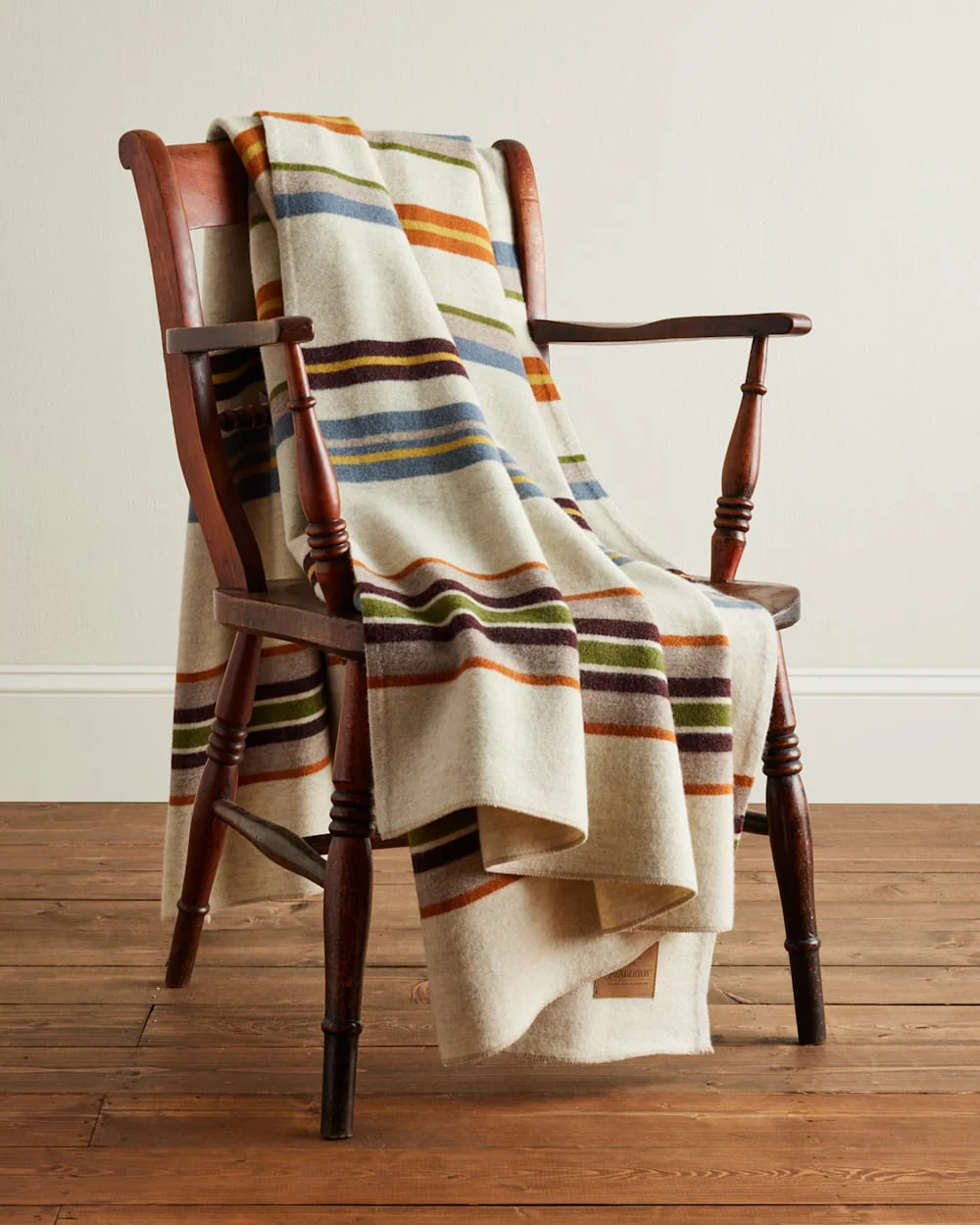 BRIDGER STRIPE WOOL THROW