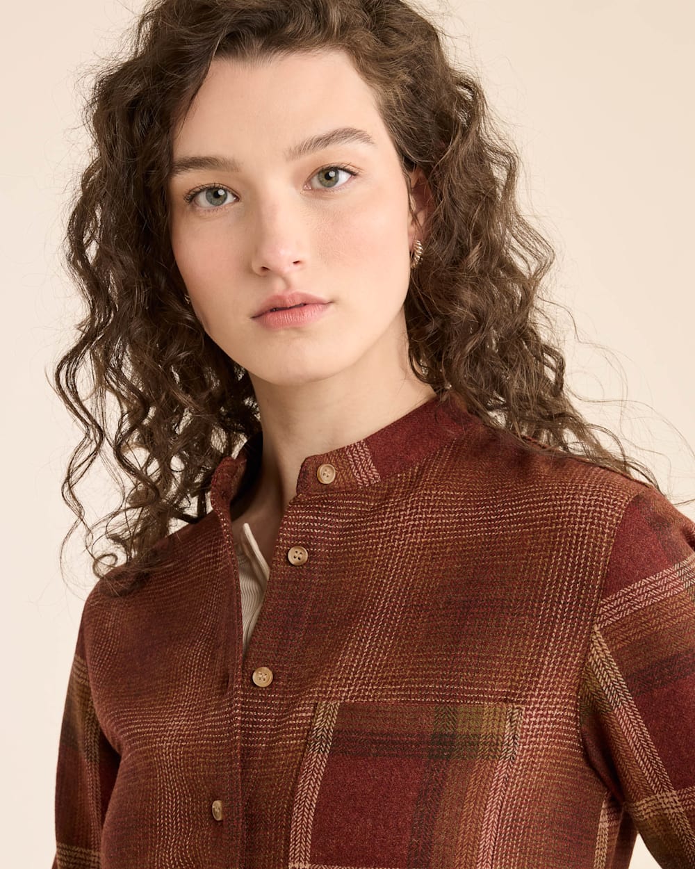 WOMEN'S CENTENNIAL PLAID SHIRT DRESS