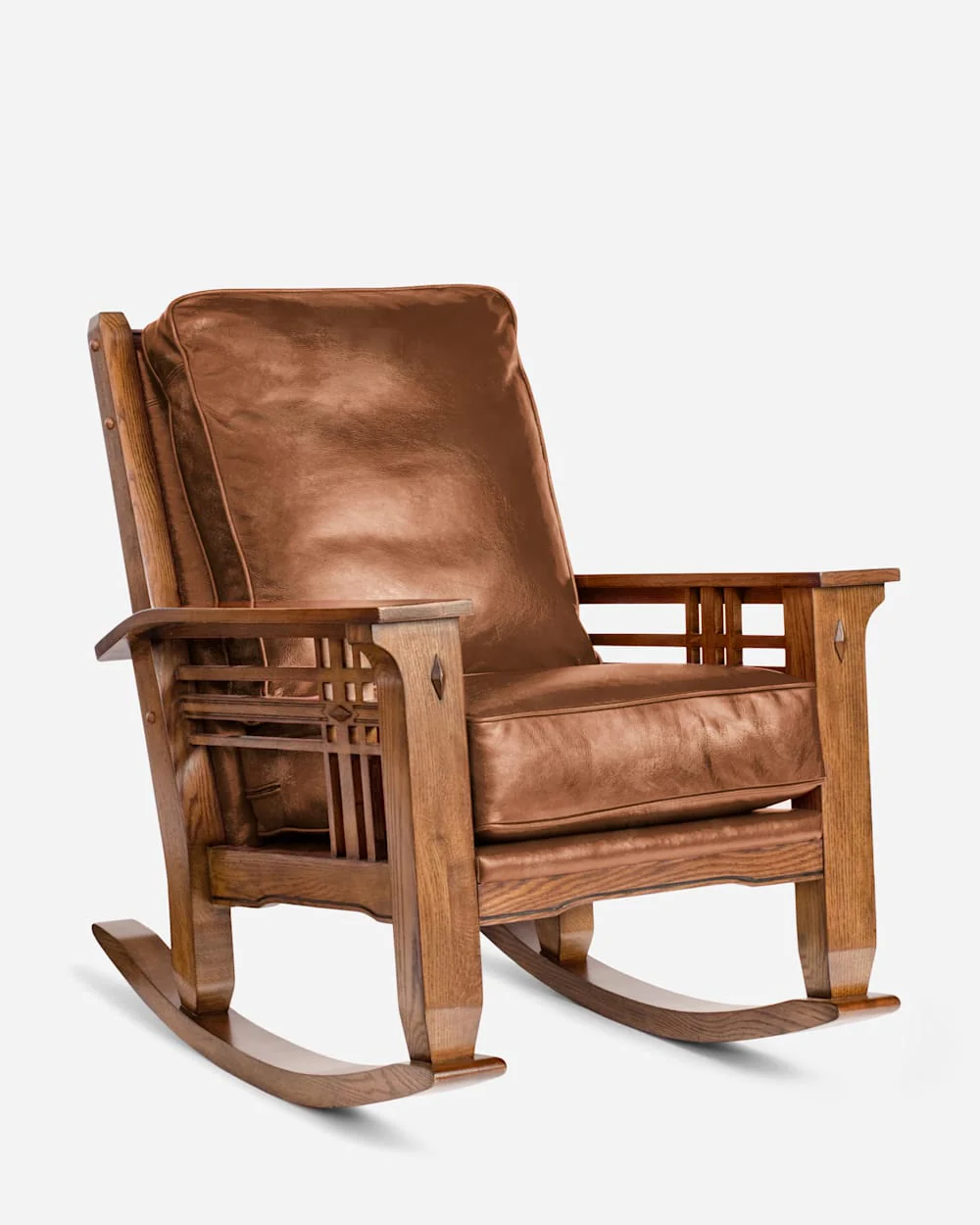 STAGECOACH LEATHER ROCKER