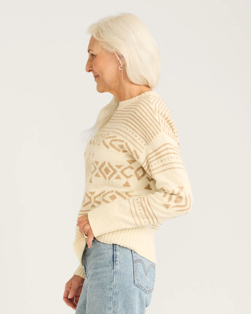 WOMEN'S DISCOVERY ALPACA/MERINO SWEATER
