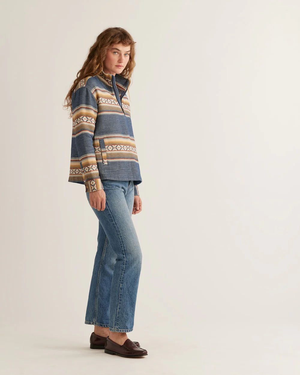 WOMEN'S DOUBLESOFT HALF-ZIP PULLOVER
