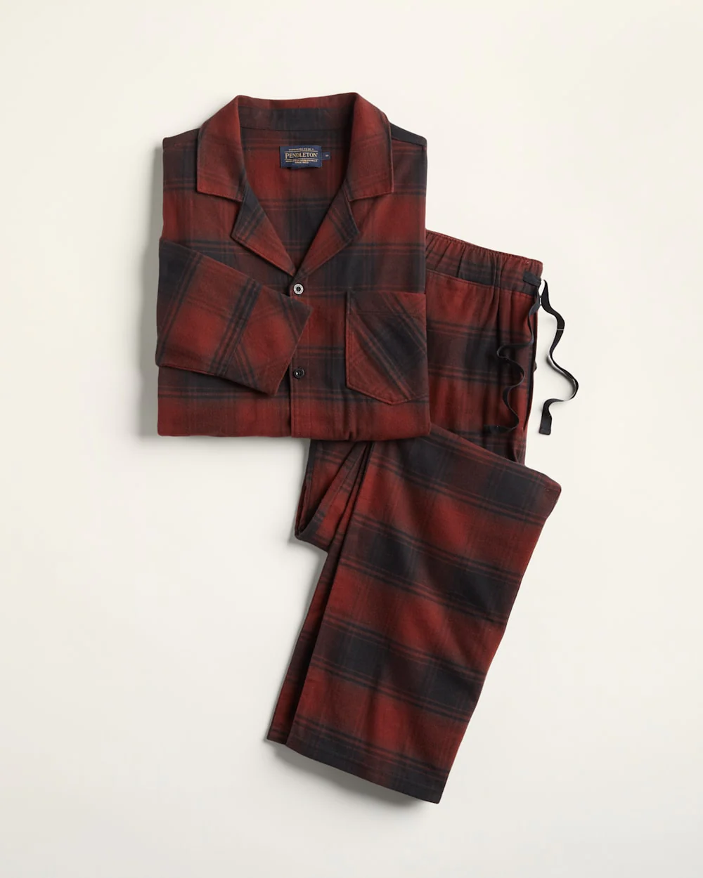 MEN'S PLAID FLANNEL PAJAMA SET