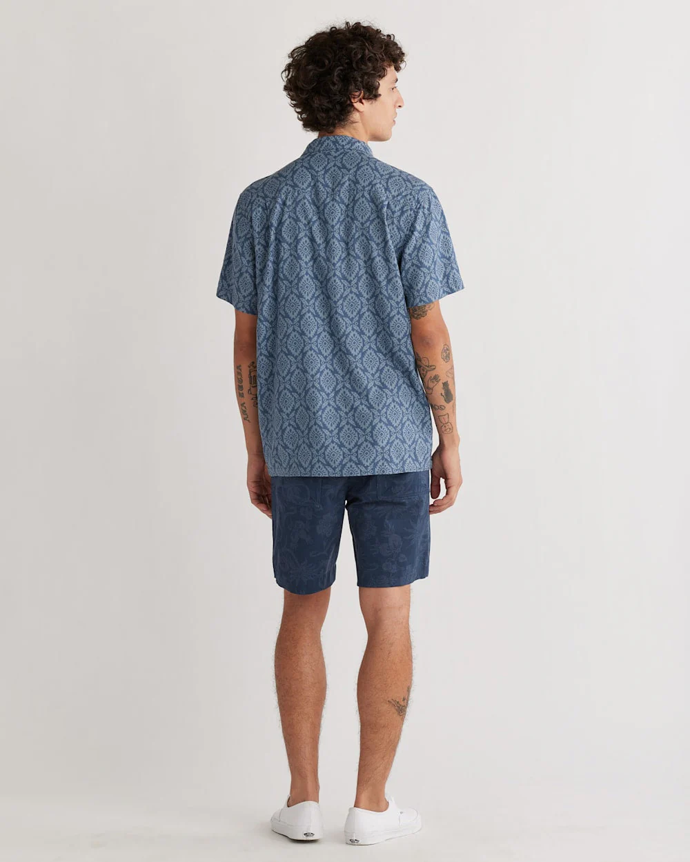 MEN'S SHORT-SLEEVE LINEN CAMP SHIRT