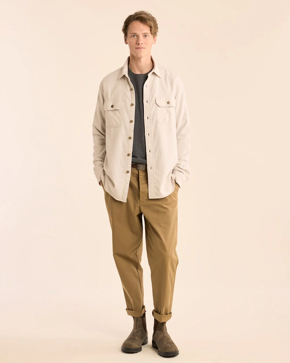MEN'S BURNSIDE DOUBLEBRUSHED FLANNEL SHIRT
