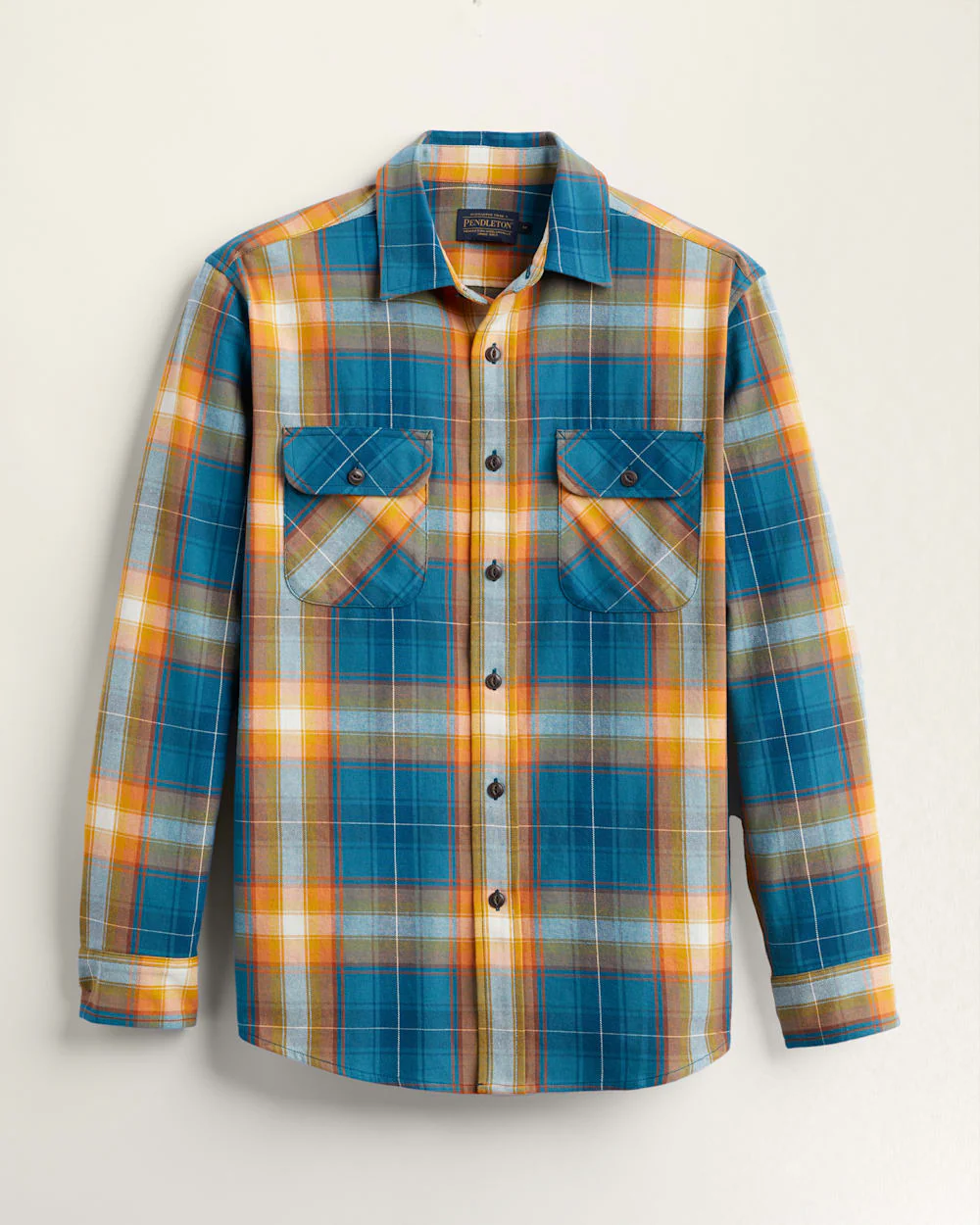 MEN'S PLAID BEACH SHACK COTTON SHIRT