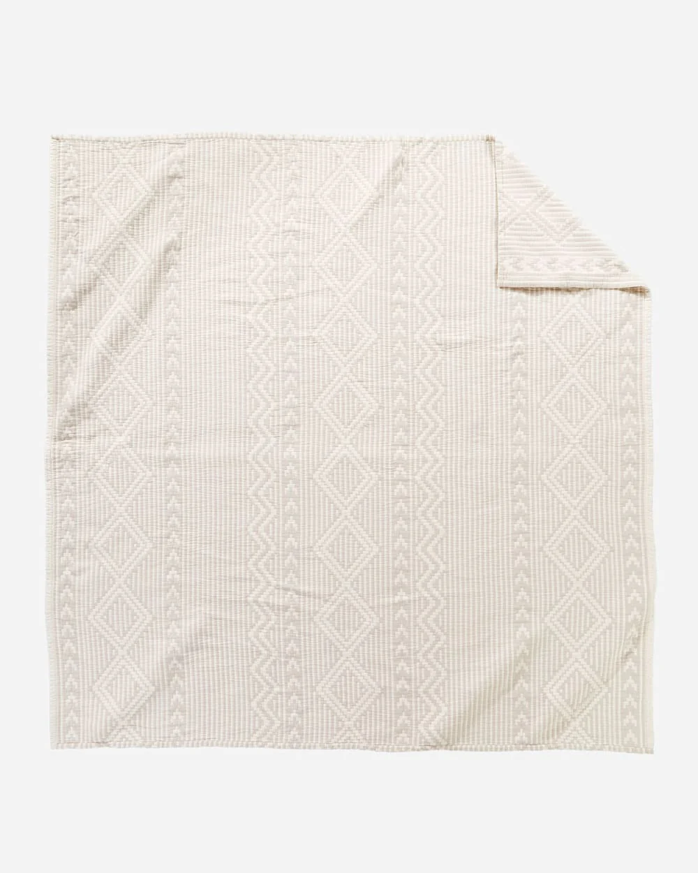 GANADO COTTON MATELASSE COVERLET
