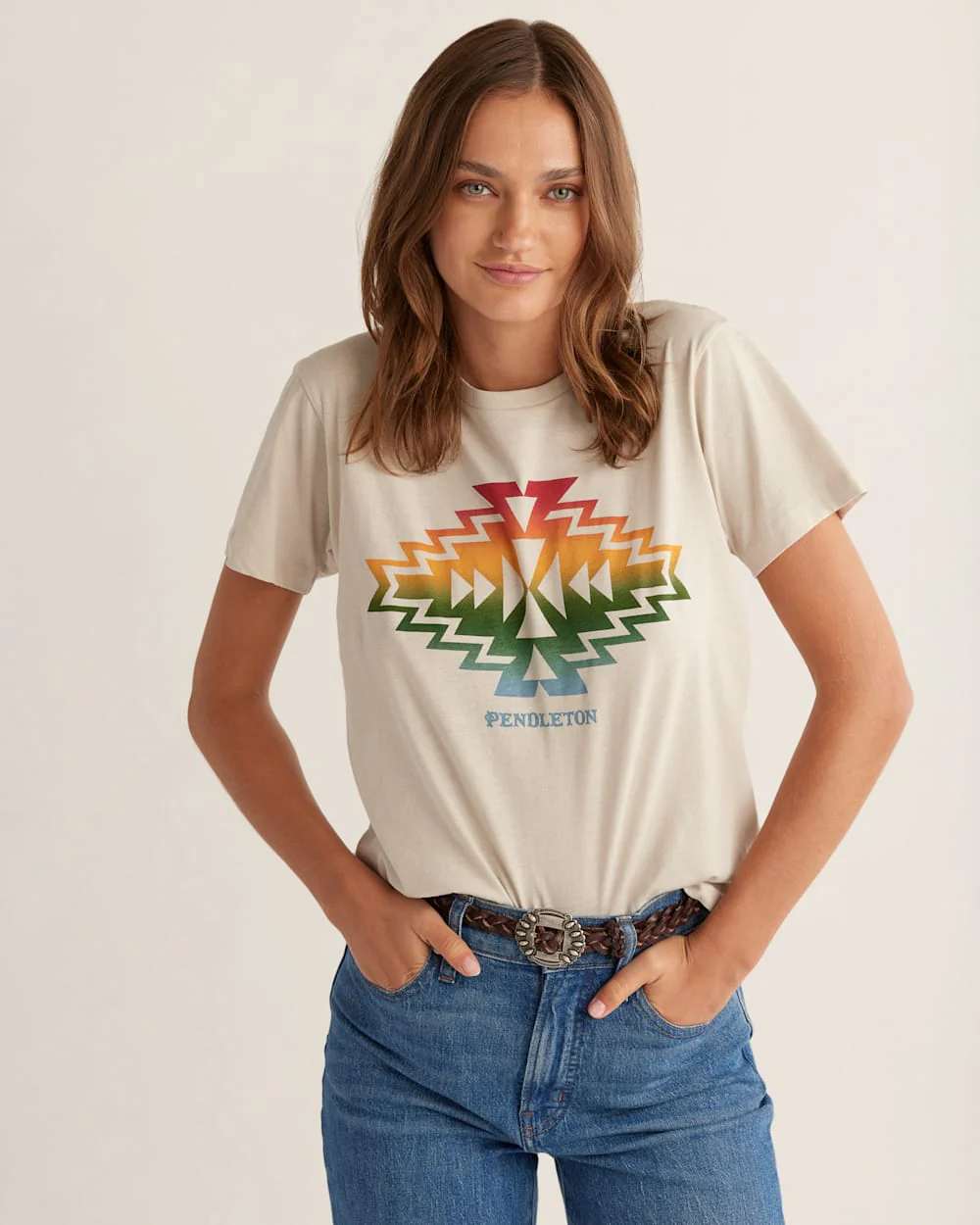 WOMEN'S HIGHLAND PEAK GRAPHIC TEE