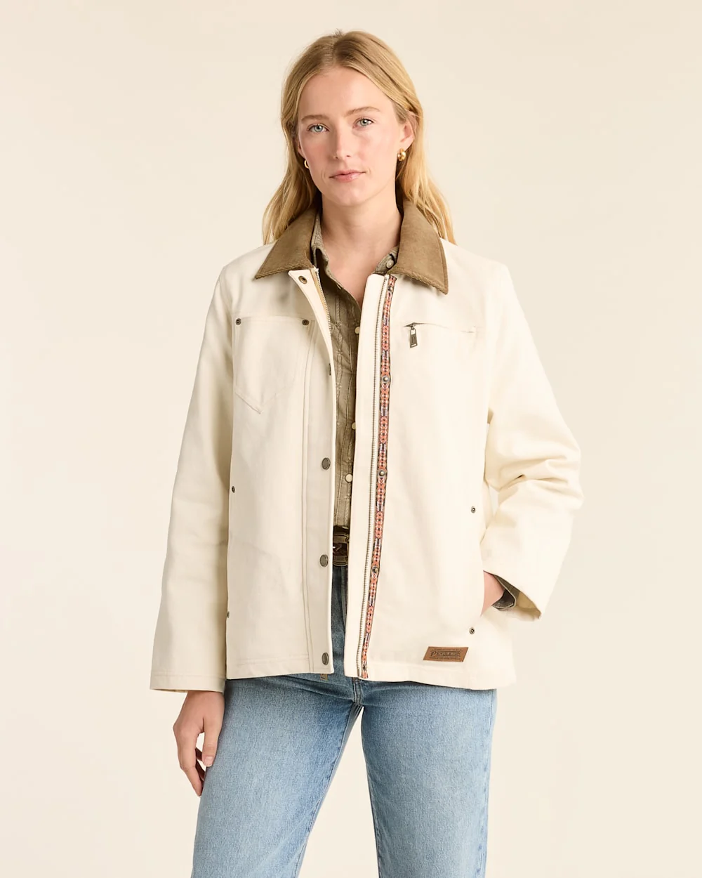 WOMEN'S HAZEL CANVAS SWING JACKET