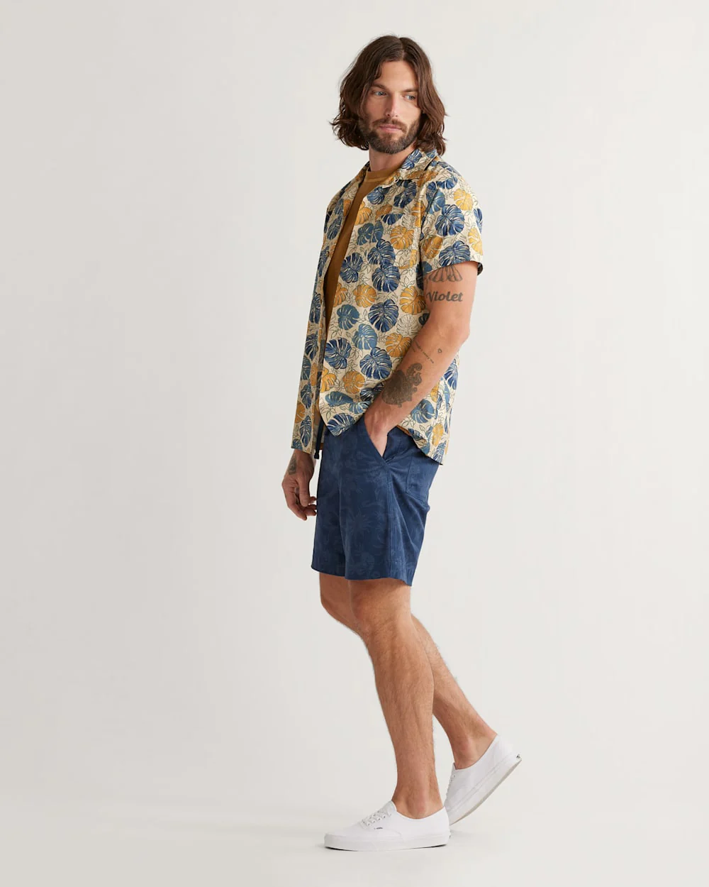 MEN'S SHORT-SLEEVE ALOHA SHIRT