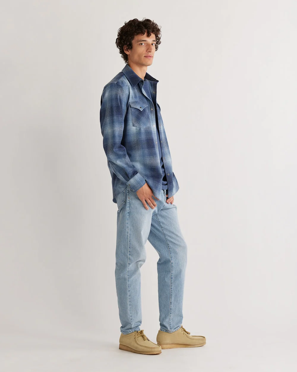 MEN'S PLAID SNAP-FRONT WESTERN CANYON SHIRT
