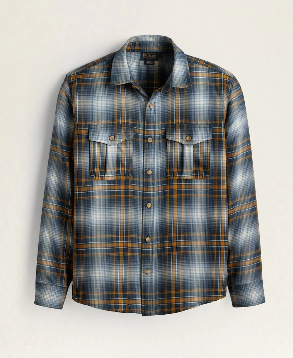 MEN'S PLAID HARRISON MERINO SHIRT
