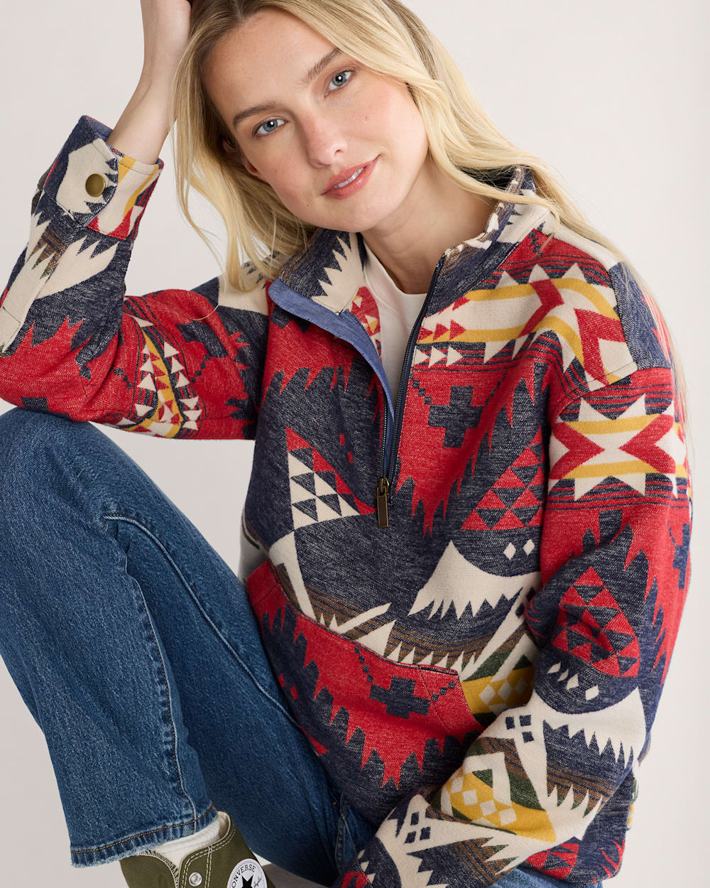 WOMEN'S NEHALEM DOUBLESOFT HALF-ZIP PULLOVER