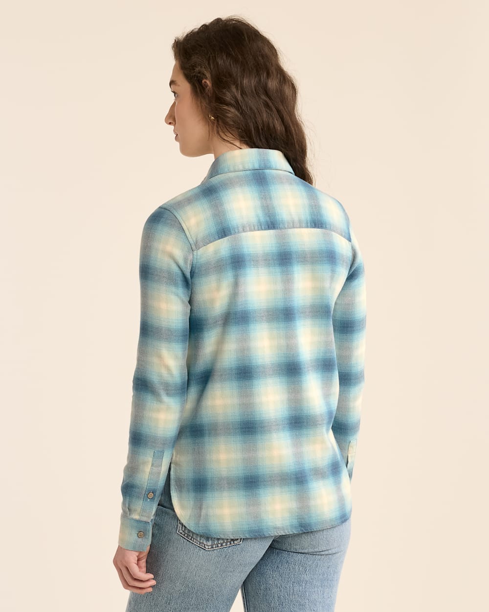 WOMEN'S PLAID MADISON DOUBLEBRUSHED FLANNEL SHIRT