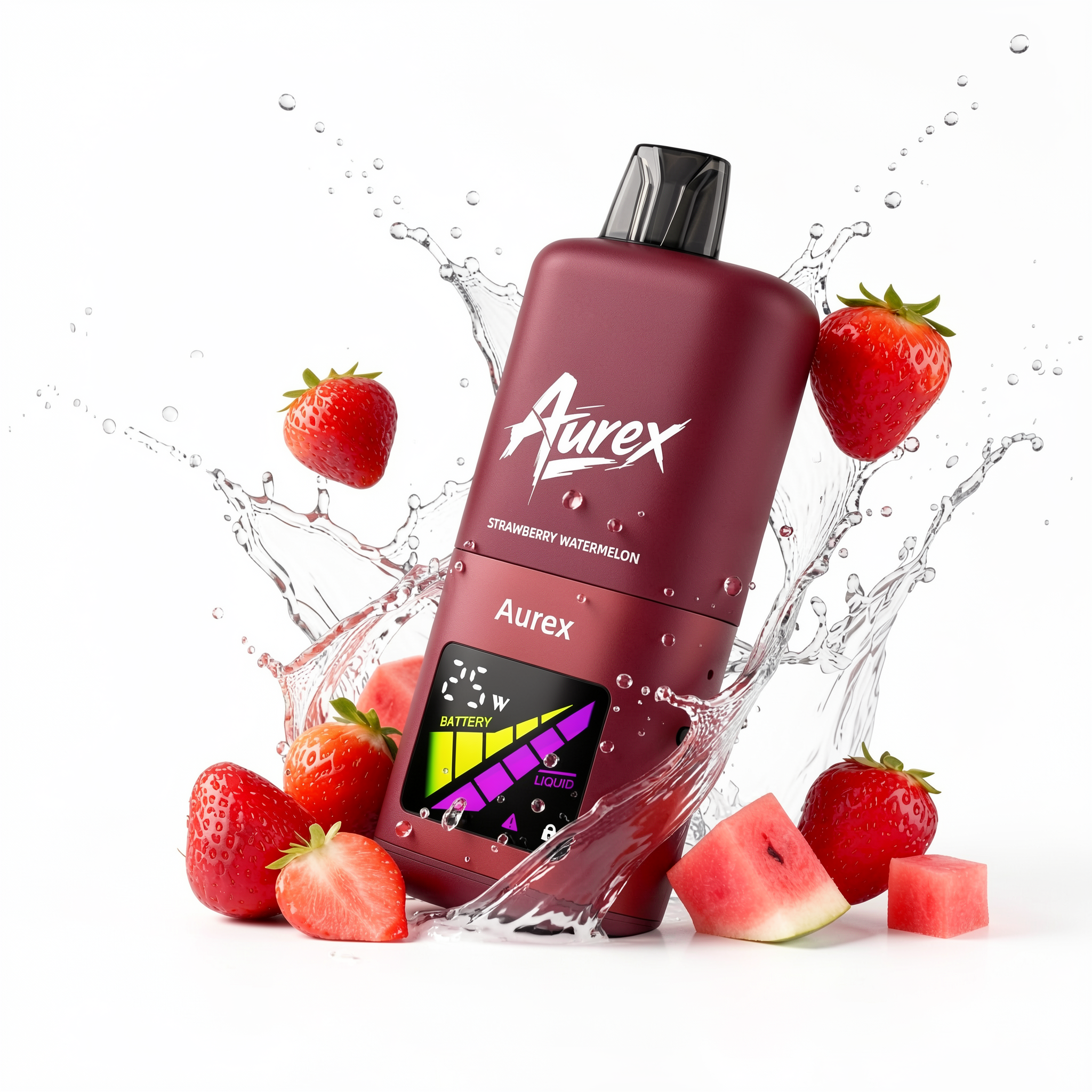 Pikus Aurex 25K Strawberry Watermelon 28.5mg/mL