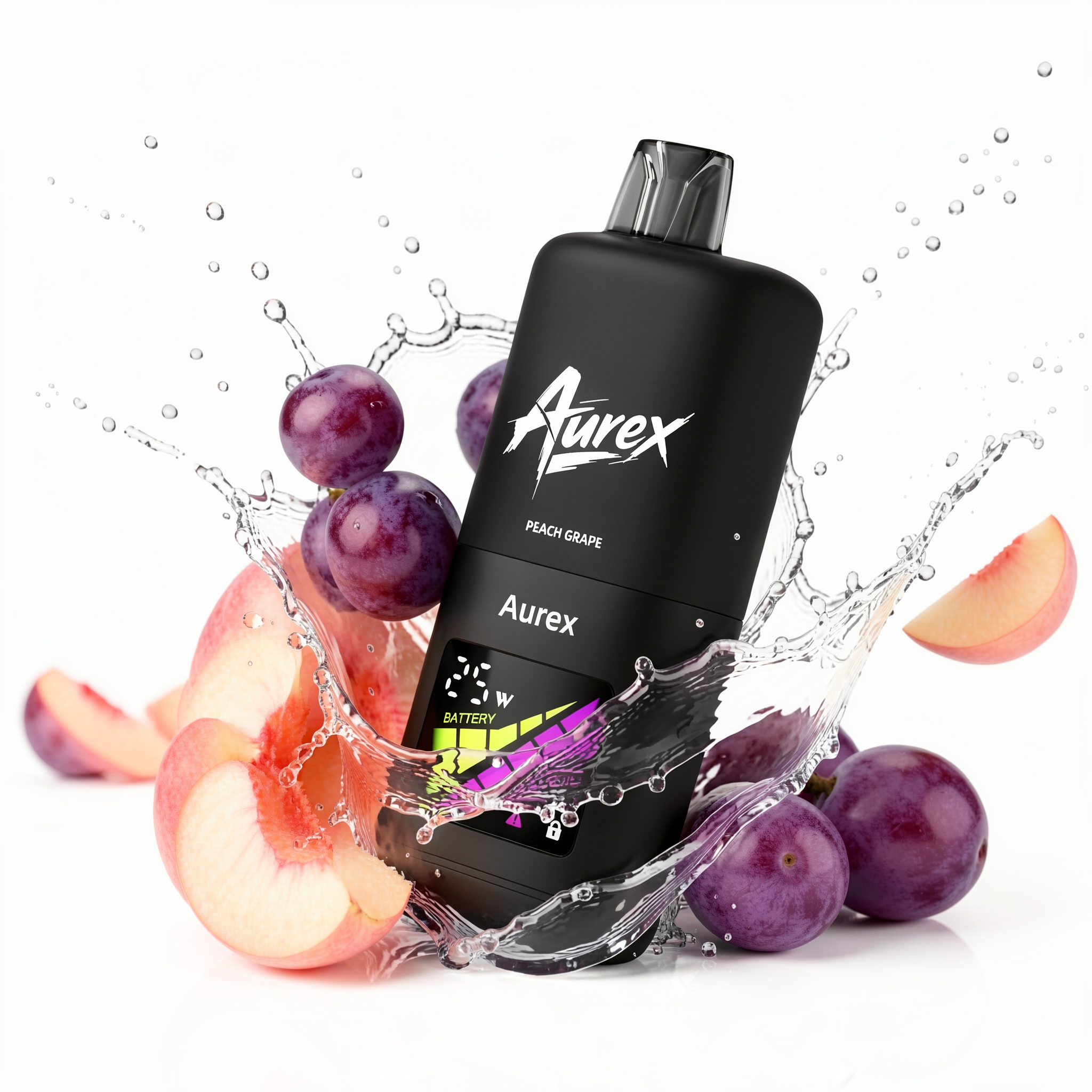 Pikus Aurex 25K Peach Grape 28.5mg/mL