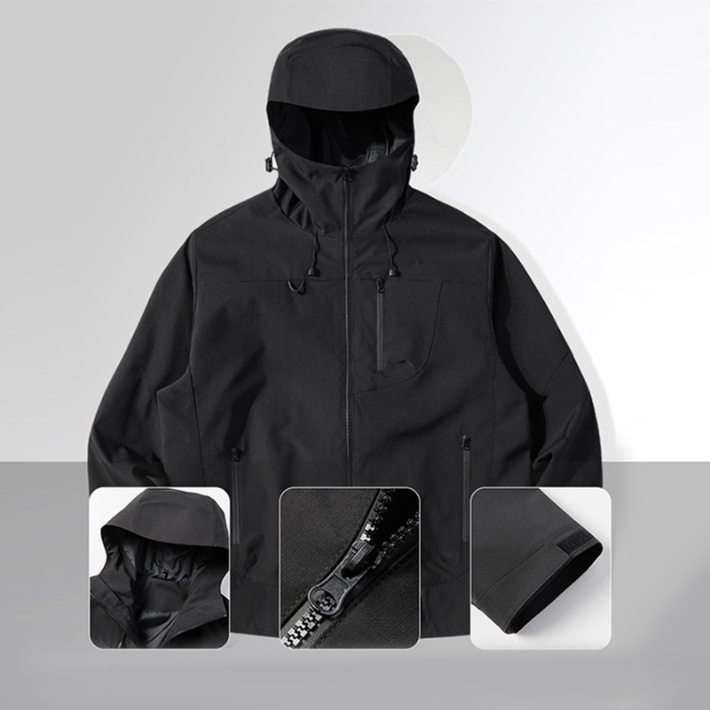 Outdoor jacket trendy brand outdoor zipper, dopamine single-layer waterproof and windproof jacket