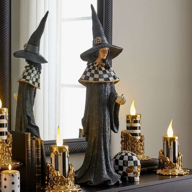 Haunted House Witch Figurine